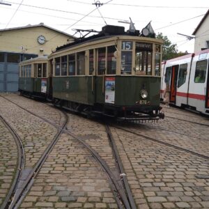 alte Straßenbahn
