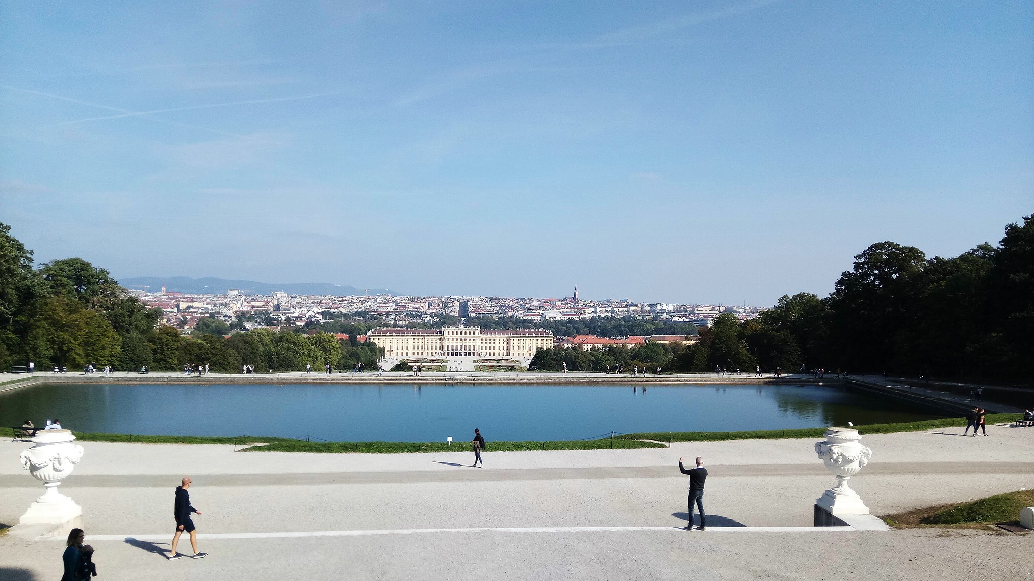 Blick über Wien von der Gloriette